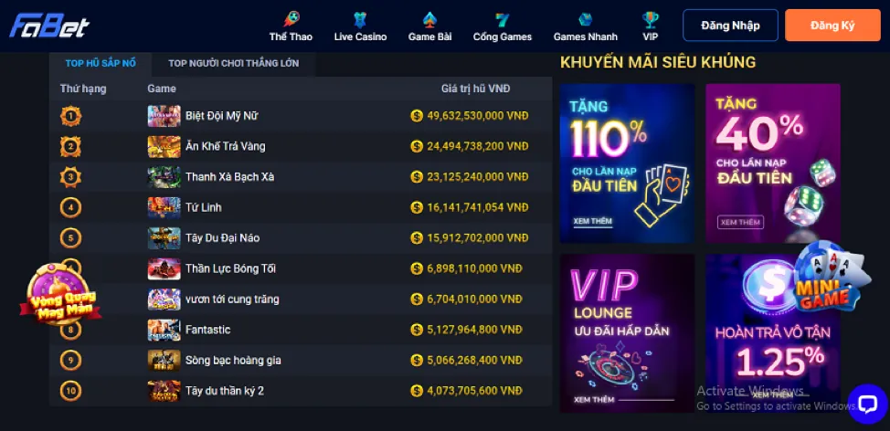 Hình ảnh minh họa các giải thưởng và đối tác của Win Bet